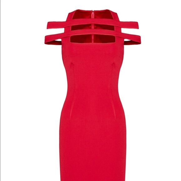 Cushnie Veda Sheath Cocktail Dress - Picture 4 of 5